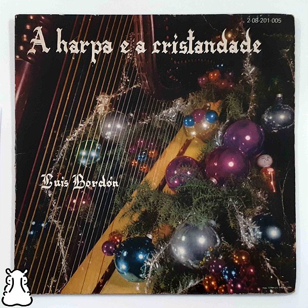EP Compacto Luis Bordón - A Harpa e a Cristandade Vinil - Hm