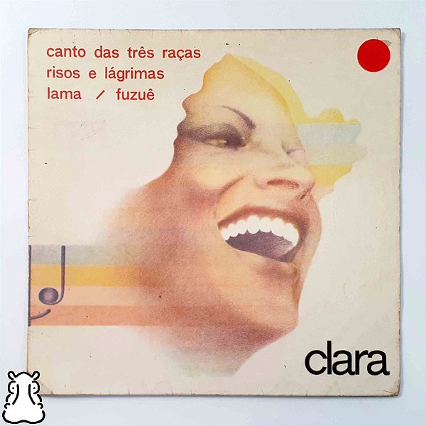Compacto Clara Nunes - Canto Das Três Raças Vinil 1976 - Hm