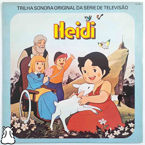 LP Trilha Sonora - Série - Heidi - Disco de Vinil 1980 - Hm