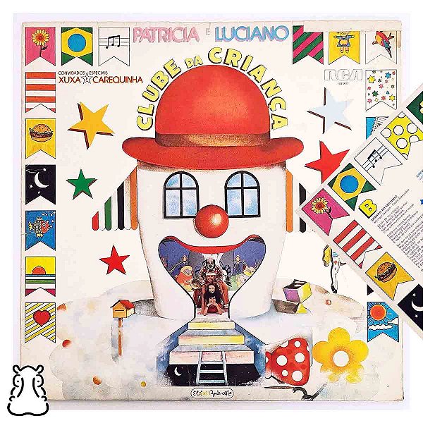 LP Patrícia e Luciano - Clube Da Criança - Vinil 1984 - Hm