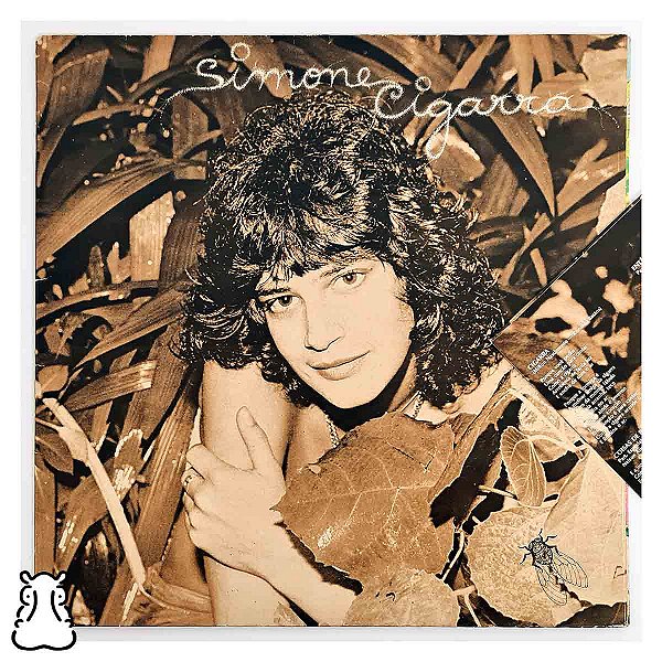 LP Simone - Cigarra - Disco de Vinil 1978 com Encarte - Hm