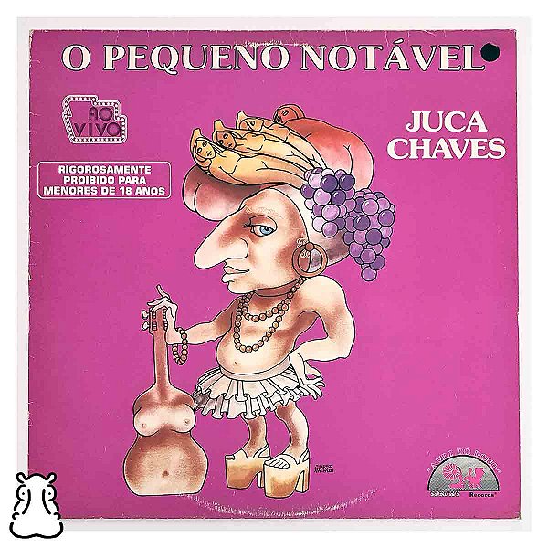 LP Juca Chaves - O Pequeno Notável - Disco Vinil 1979 - Hm