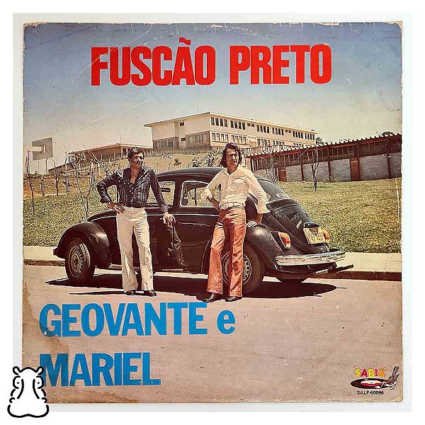 LP Geovante e Mariel - Fuscão Preto - Disco Vinil 1982 - Hm