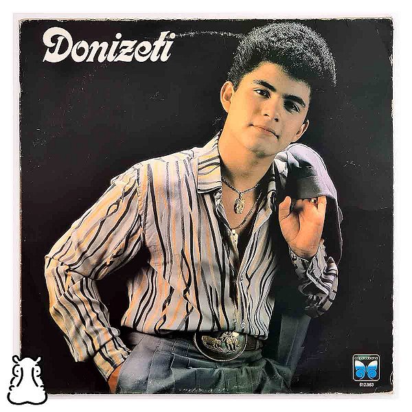LP Donizeti - 1988 - Não Me Diga Adeus - Disco de Vinil - Hm