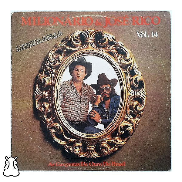 LP Milionário e José Rico - Vol.14 - Lembrança - Vinil - Hm
