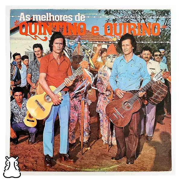 LP As Melhores de Quintino e Quirino - Disco Vinil 1985 - Hm