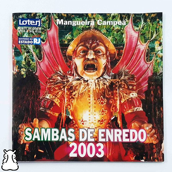 CD Sambas de Enredo - Carnaval do Rio de Janeiro 2003 - Hm