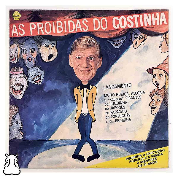 LP As Proibidas do Costinha - Disco de Vinil - Hm