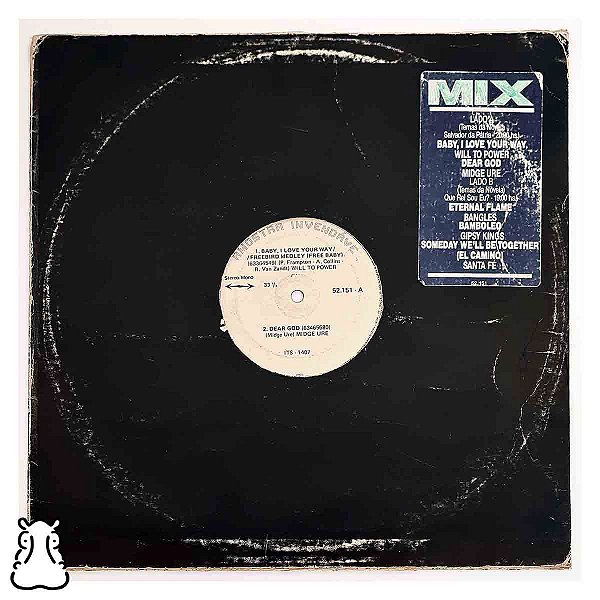LP Mix - Will To Power - Bangles - Gipsy Kings - Vinil - Hm
