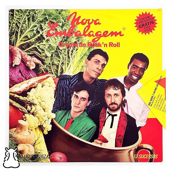 LP Nova Embalagem - Creme de Rock 'n Roll - Vinil 1983 - Hm