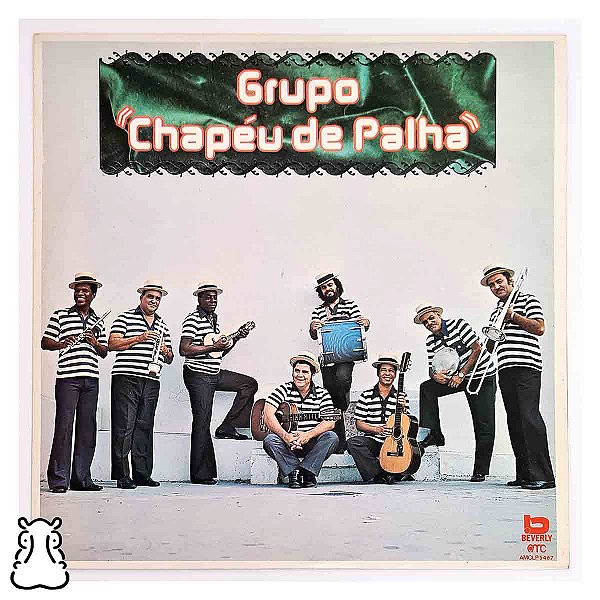 LP Grupo Chapéu de Palha - 1977 - Flor Amorosa - Vinil - Hm