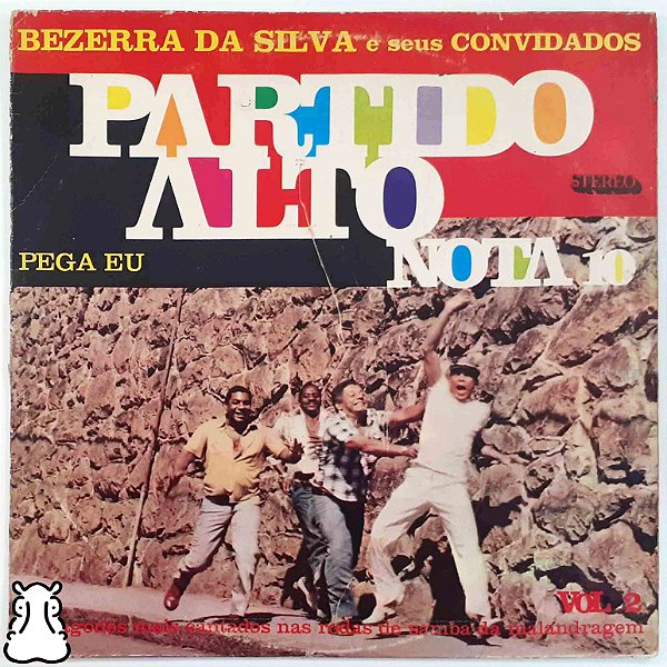 LP Bezerra da Silva Partido Nota 10 Vol. 2 Vinil Leia - Hm