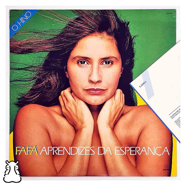 LP Fafá de Belém - Aprendizes da Esperança - Vinil 1985 - Hm