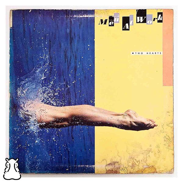 LP Men At Work - Two Hearts - Vinil 1985 Importado - Hm