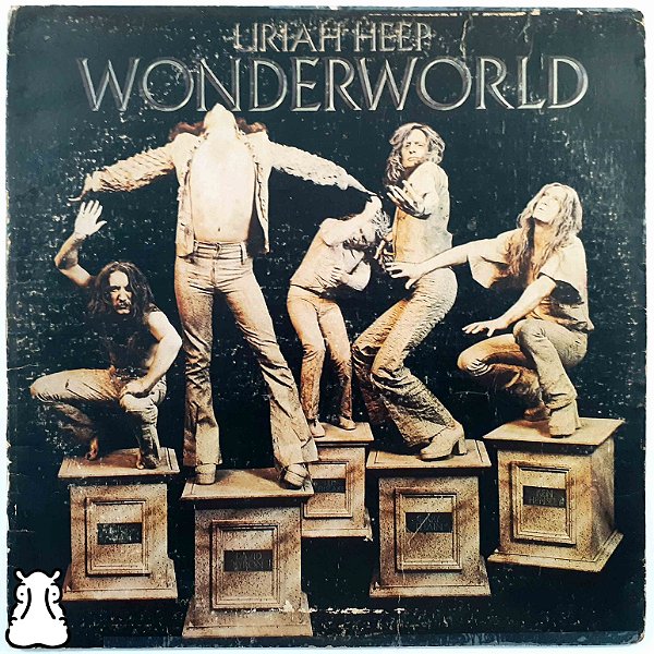 LP Uriah Heep Wonderworld Disco de Vinil 1974 Leia - Hm