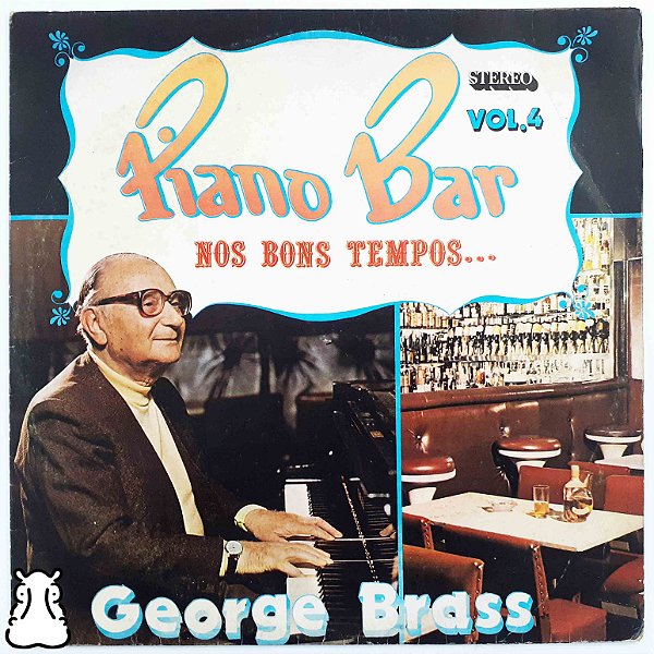 LP George Brass Piano Bar Nos Bons Tempos Vol. 4 Vinil - Hm