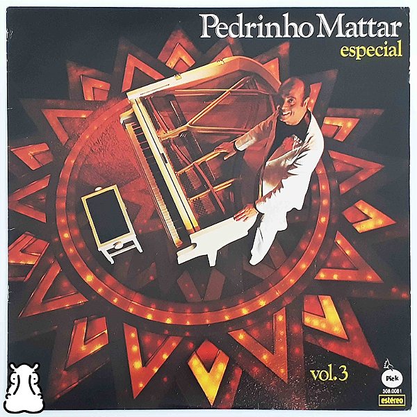 LP Pedrinho Mattar Especial Vol. 3 Disco de Vinil 1980 - Hm