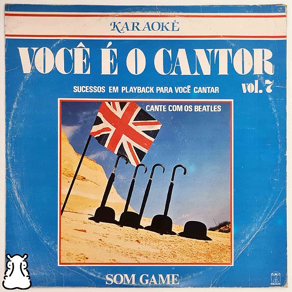 LP Karaokê - Você é o Cantor 7 - Disco de Vinil 1985 - Hm