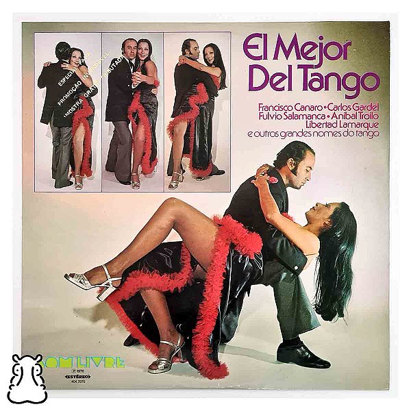 LP El Mejor Del Tango - Disco de Vinil 1976 - Hm