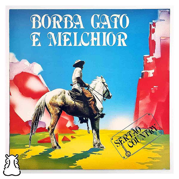 LP Borba Gato e Melchior - Sertão Country - Disco Vinil - Hm