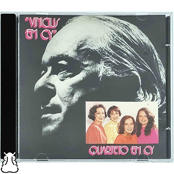 CD Quarteto Em Cy - Vinícius em Cy - 1993 - Hm