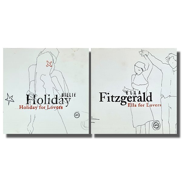 2 CDs For Lovers -  Ella Fitzgerald - Billie Holiday - Hm