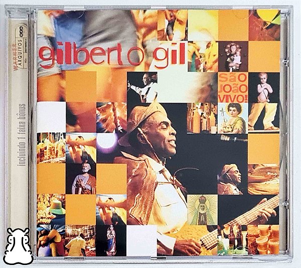 CD Gilberto Gil - São João Vivo - 2001 - Hm