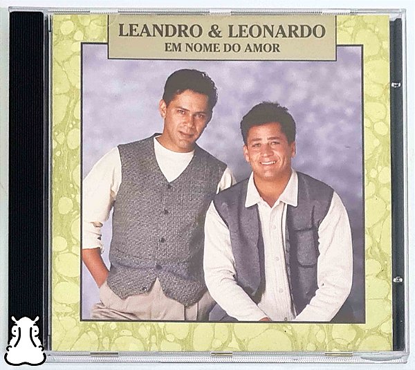 CD Leandro & Leonardo - Em Nome Do Amor - 1996 - Hm