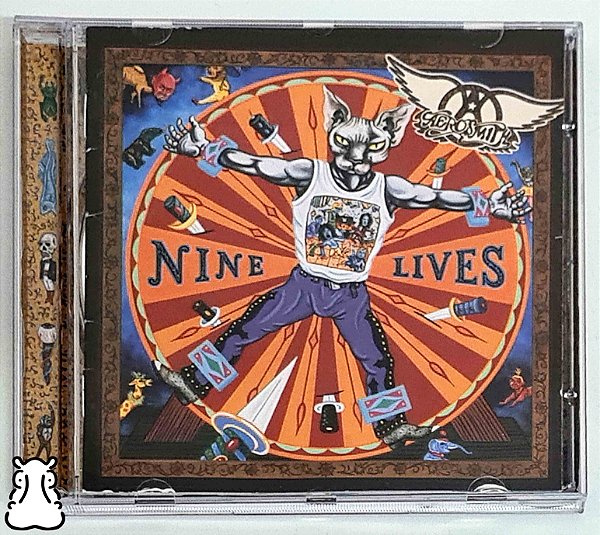 CD Aerosmith - Nine Lives - 1997 - Hm
