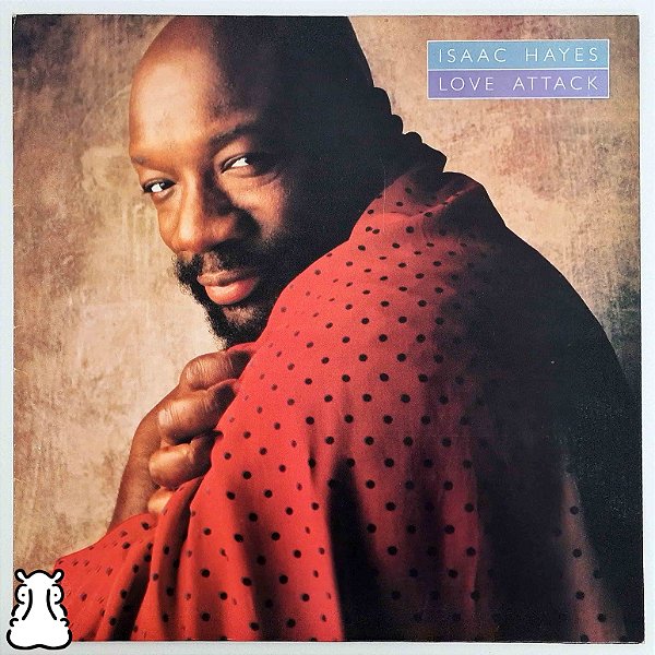 LP Isaac Hayes - Love Attack - Disco de Vinil 1988 Leia - Hm