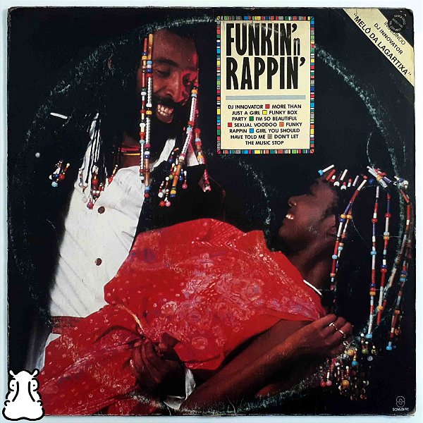LP Funkin'n Rappin' - Disco de Vinil 1988 - Hm
