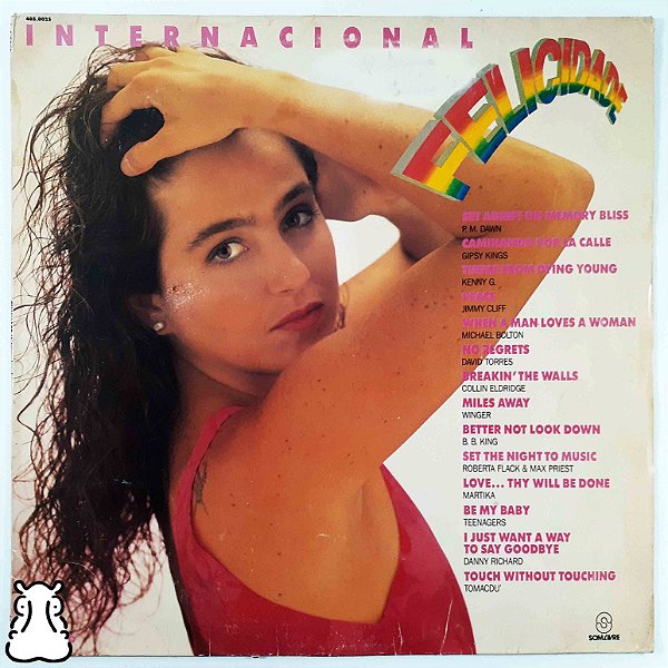 LP Novela Felicidade Internacional Disco de Vinil 1992 - Hm