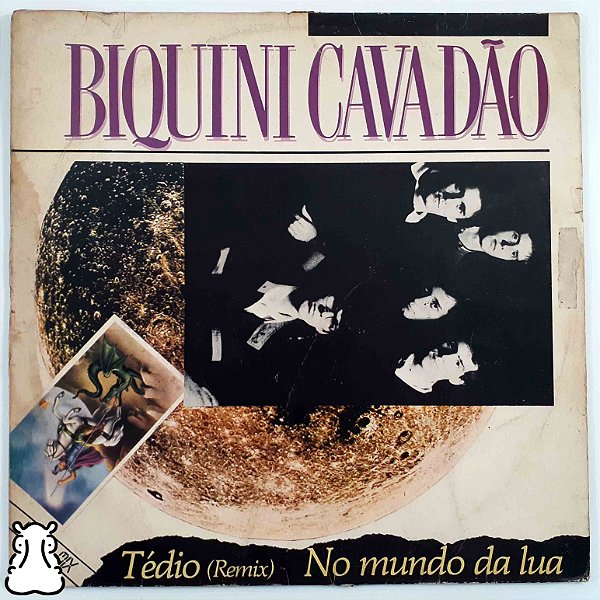 LP Biquini Cavadão - No Mundo da Lua / Tédio Vinil Leia - Hm
