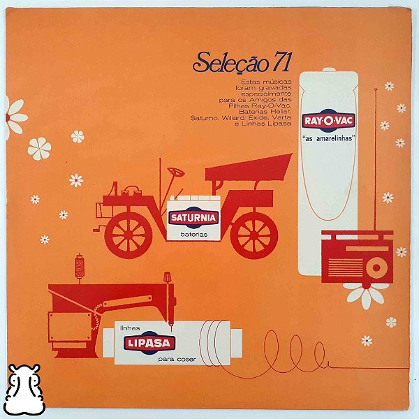LP Seleção 71 - Ray-O-Vac - Disco de Vinil 1971 - Hm