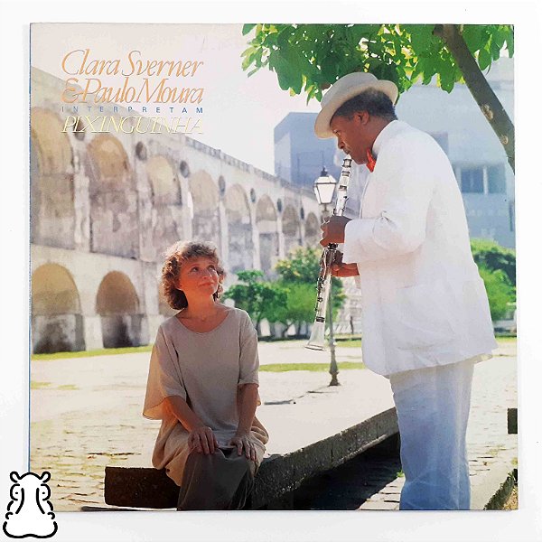 LP Clara Sverner e Paulo Moura - Pixinguinha Vinil 1988 - Hm