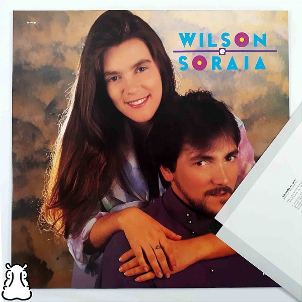 LP Wilson e Soraia Cheirinho Você Vinil Amostra Encarte - Hm