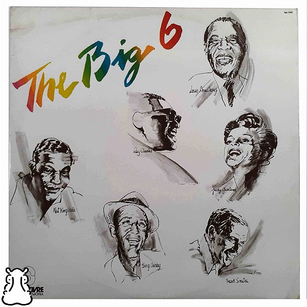 LP The Big 6 - Disco de Vinil Amostra Coletânea 1978 - Hm