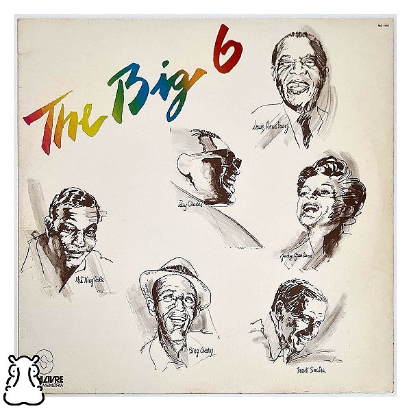 LP The Big 6 - Disco de Vinil - Coletânea 1978 - Hm