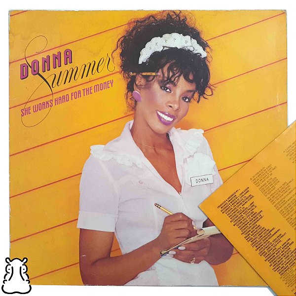 LP Donna Summer Works Hard For Money Vinil Importado - Hm