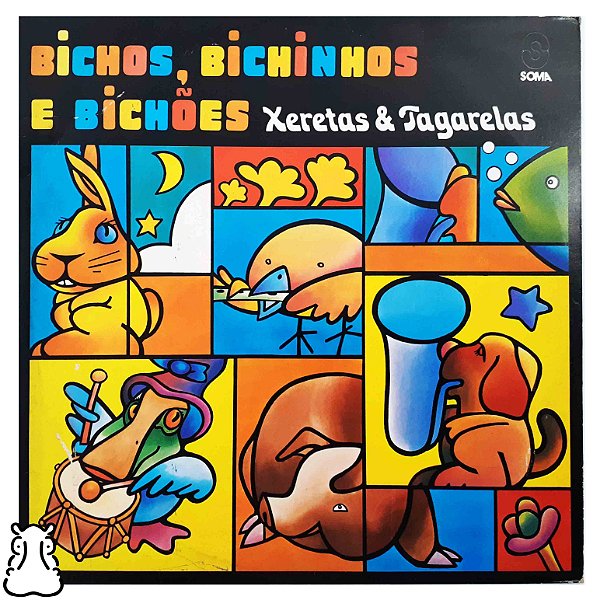 LP Xeretas & Tagarelas Bicho Bichões Vinil Amostra Mono - Hm