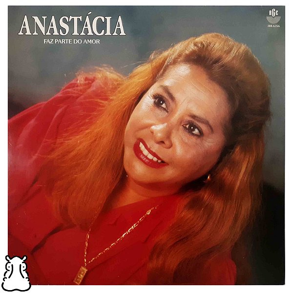LP Anastácia - Faz Parte do Amor - Vinil Amostra 1993 - Hm