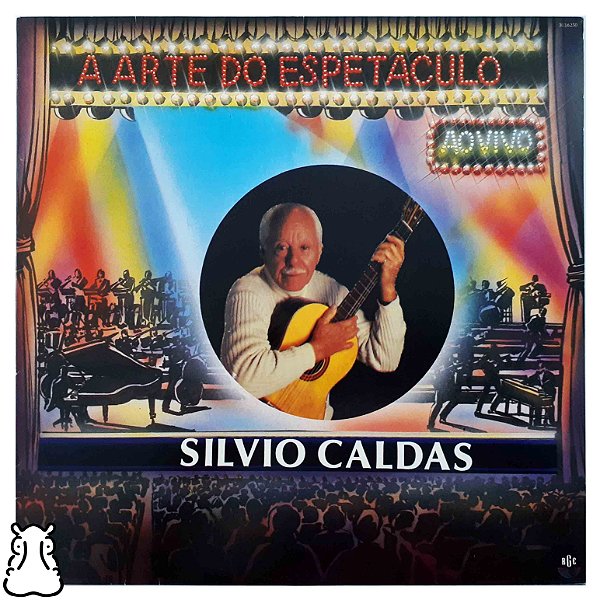 LP Sílvio Caldas Arte do Espetáculo Ao Vivo Vinil 1992 - Hm
