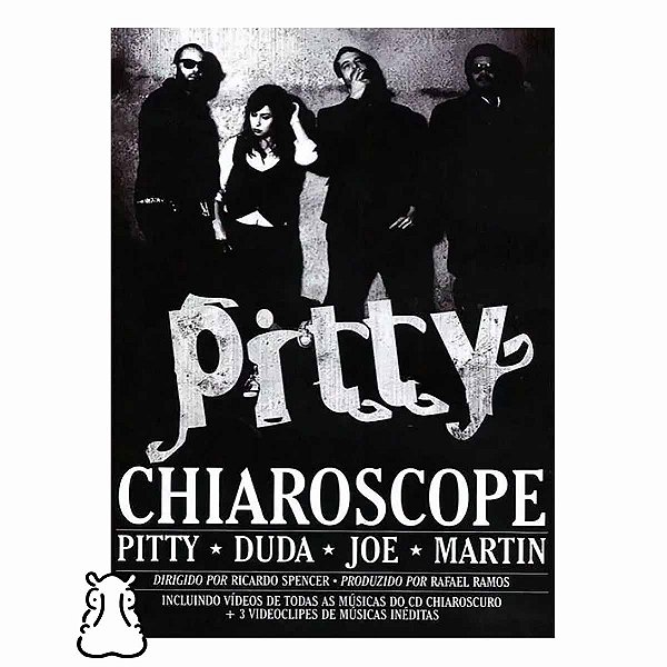 DVD Pitty - Chiaroscope - 2009 - Novo Lacrado - Hm