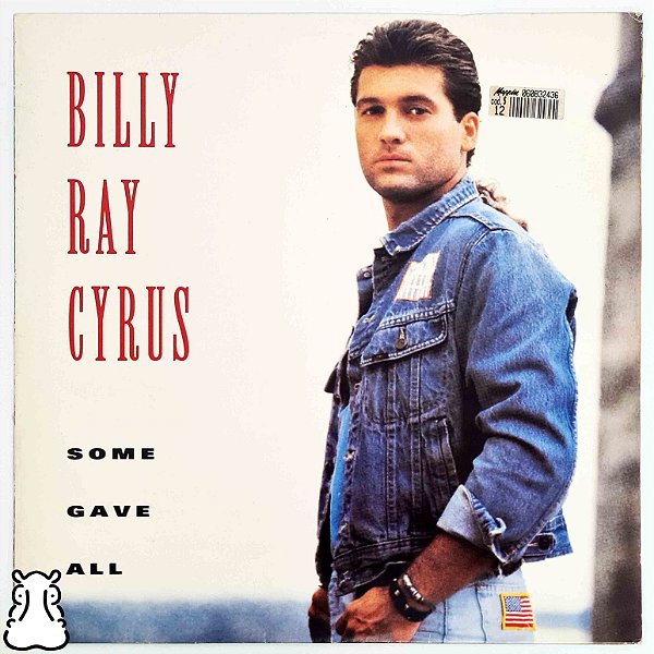 LP Billy Ray Cyrus - Some Gave All Disco de Vinil 1992 - Hm