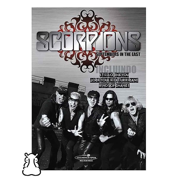 DVD Scorpions - Septembers In The East - Novo Lacrado - Hm