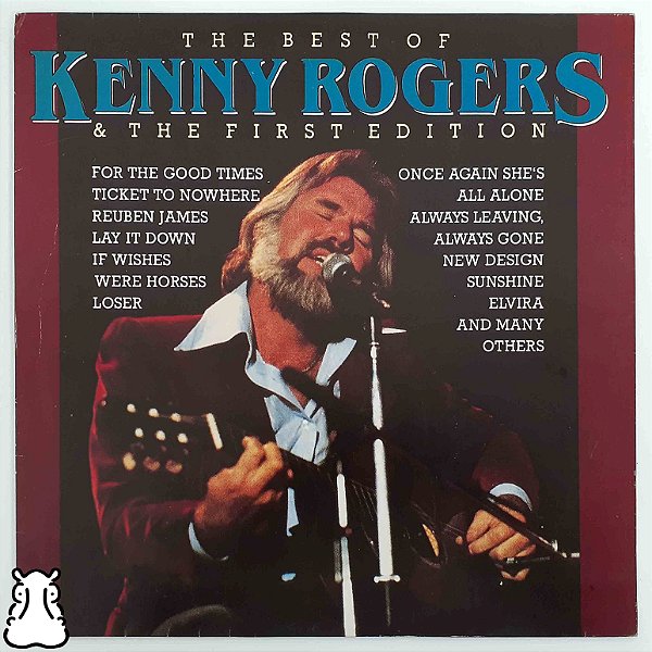 LP Best Of Kenny Rogers The First Edition Vinil Amostra - Hm