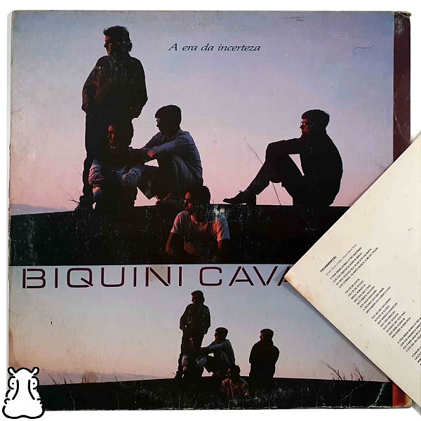 LP Biquini Cavadão Era Da Incerteza Vinil Encarte Leia - Hm