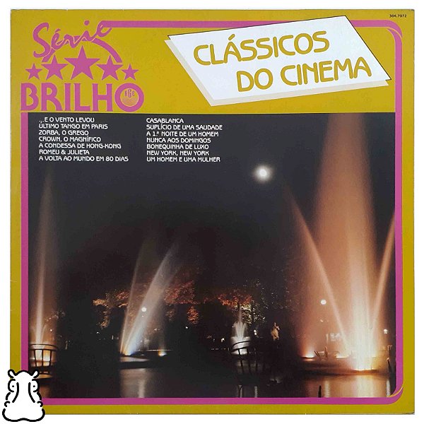 LP Série Clássicos do Cinema - Disco de Vinil Amostra - Hm