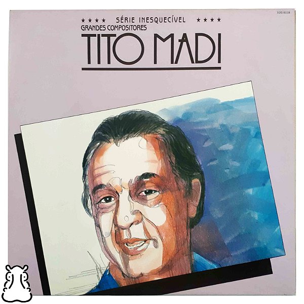LP Tito Madi Inesquecível Compositores Vinil Amostra - Hm