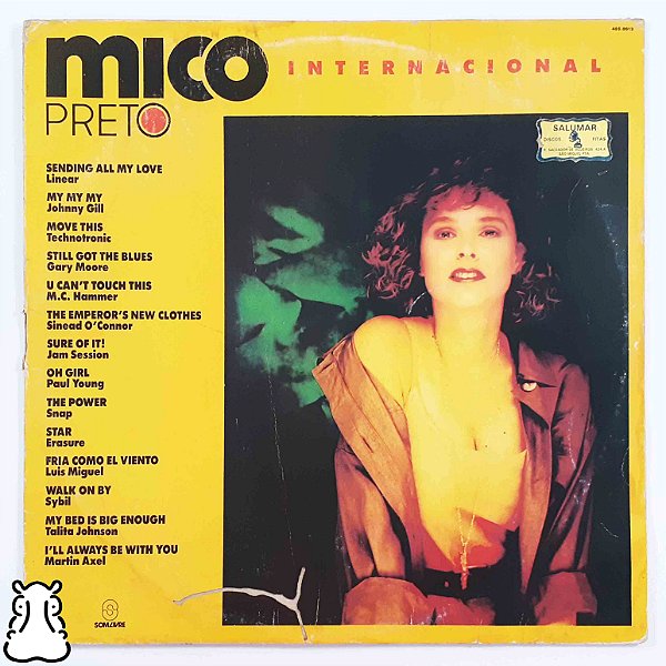 LP Novela - Mico Preto - Internacional Vinil 1990 Leia - Hm